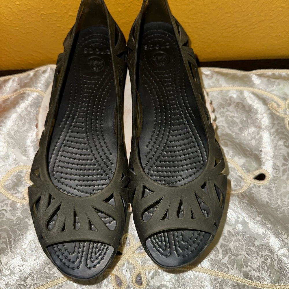 CROCS Women's Black Sandals